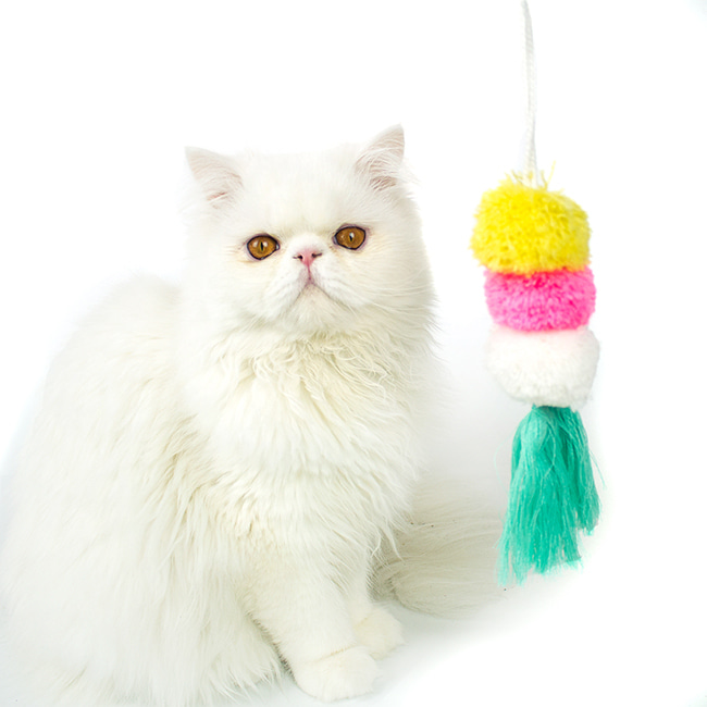 COTTON BALL TOY [PINK]